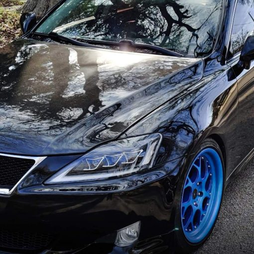 Faros LED VLAND compatibles con Lexus IS250/ IS250C IS350 IS350C IS220d 2006-2012, ISF 2008-2014 con Indicador Secuencial con Proyector con Reflector Claro - Imagen 9