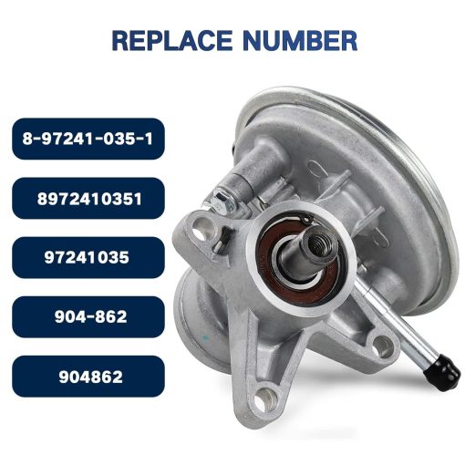 Bomba de vacio SOASEMBE 97241035 Isuzu 904-862 Ajuste para Isuzu NPR NPR-HD Gas V8 L96 LQ4 MPI LY6 L31 LQ4 TBI L05 Crew CAB, Bomba de Alto Rendimiento Reemplaza OEM # 8972410351 290KT00020 - Imagen 2