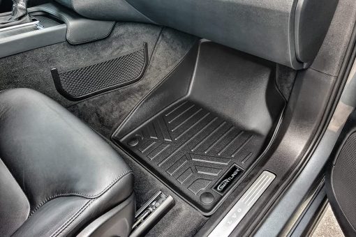 Tapetes personalizados SMARTLINER juego de 2 filas en negro Compatible con Volvo XC90 2016-2023 (Solo compatible con modelos hibridos enchufables) - Imagen 4