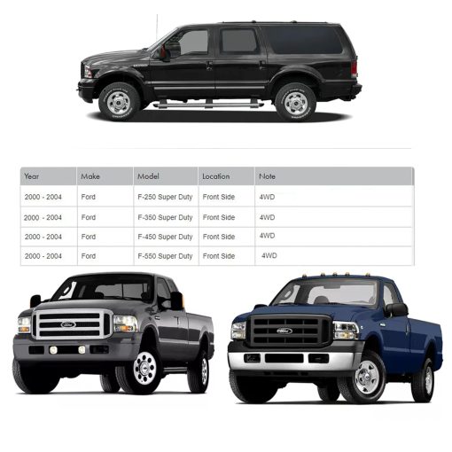 Kit de Enlace Estabilizador Barra Estabilizadora Delantera de 6 Piezas + Kit de Soporte/Bujes CODE RED EXTREME APTO para F-250, F-350, F-450, F-550, 2000-2004 4WD, Barra de 32 MM K80273 K80274 K80201 - Imagen 2