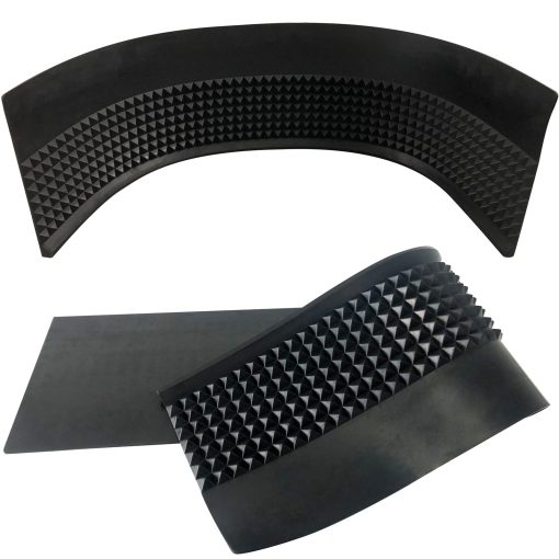 Yuanhe Craps Table Top Set - Tapete de fieltro con bumpers de goma piramidal, 48"x11" Junta Negra, Ideal para Casinos, Juegos de Dados y Noches de Poker - Imagen 3