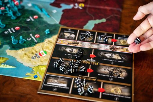 Renegade Game Studios: Axis & Allies: WWI 1914 - Juego de mesa de guerra estrategica para 2-8 jugadores, intensa jugabilidad estrategica, 4 a 6 horas de juego - Imagen 6