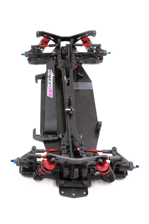 Kit de chasis de marco de coche de turismo electrico 1:10 RC 1/10 4WD Spec-R S1 - Imagen 7
