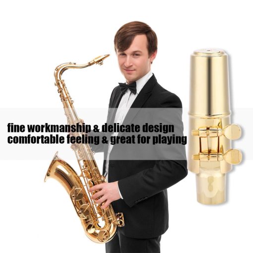 Boquilla de Saxofon Alto EB Estable y Practica para Principiantes de Saxofon - Imagen 5