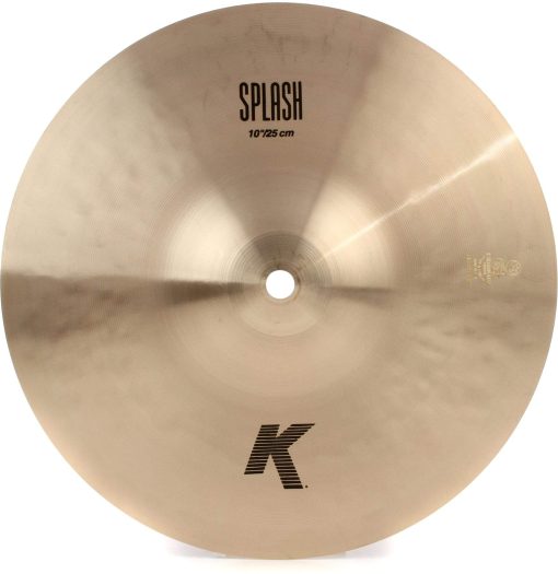 Platillo Splash de 10 pulgadas Avedis Zildjian Company Serie K