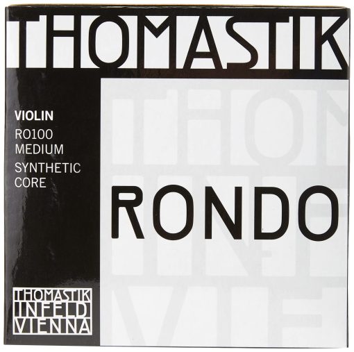 Cuerdas de Violin Thomastik RONDO (RO01, RO02, RO03A, RO04, 4) Set de 4 Tipos, Tension Media RO100