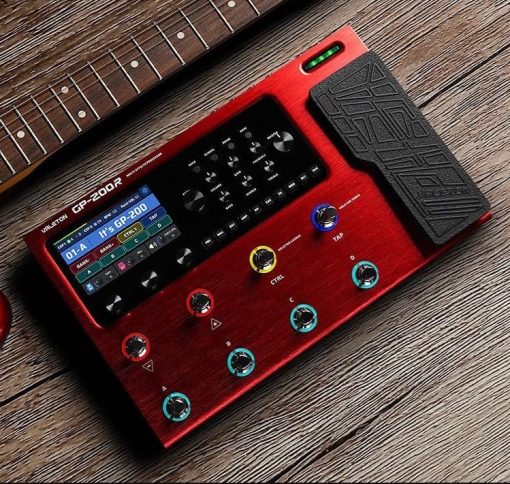 Valeton GP200R Multi Effects RED + Funda para Guitarra Bundle - Imagen 3