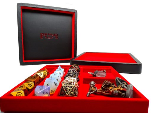 Adventure Box - Bandeja de Dados y Estuche de Almacenamiento con Tapa Magnetica (Fenix) - Imagen 6