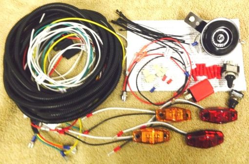 Kit de Senal de Giro para UTV-SXS-ATV con CLAXON para la Linea de John Deere Gator - LEDs Brillantes