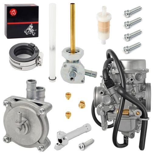 Carburador y Valvula de Bote de Gasolina + Valvula de Gas Automatica de Bote de Gas Admision de Colector Para Honda Shadow VLX 600 VT600 C CD 1999-2007 - Imagen 4