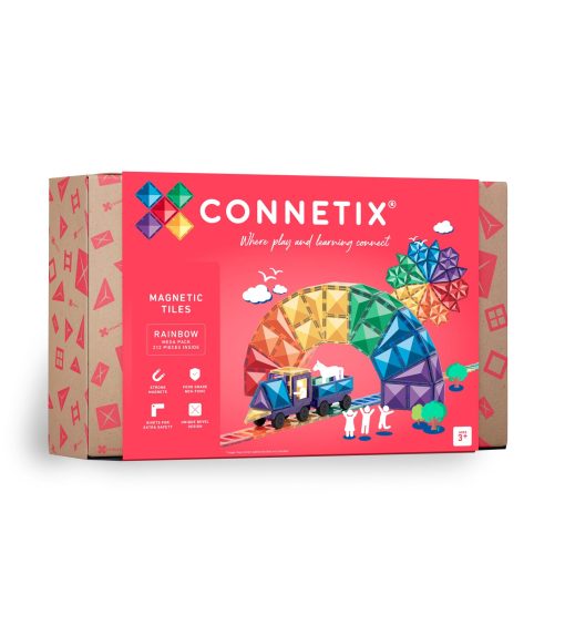 CONNETIX Rainbow Mega Pack, 212 Piezas