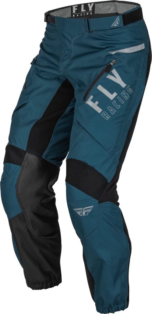 Pantalones de Patrulla para Adulto Fly Racing 2023 (Azul Pizarra/Negro, 42) - Imagen 4