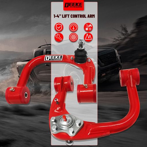 Brazos de control superiores delanteros para suspension levantada de 1-4" para Toyota Tacoma 2005-2022 - Brazos de Control Tubulares de Reemplazo para Suspension de Fabrica - Imagen 6