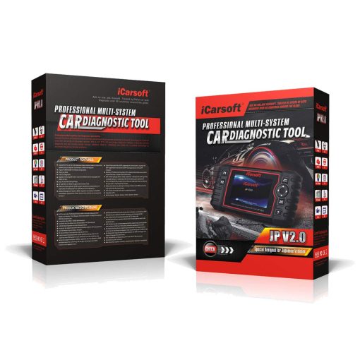 Herramienta de diagnostico iCarsoft JP V2.0 para vehiculos japoneses Toyota/Lexus/Scion/Isuzu/Nissan/Infiniti/Mitsubishi/Honda(Acura)/Mazda/Subaru +Reset de aceite +EPB+BMS+DPF+SAS+ETC+BLD+INJ - Imagen 2