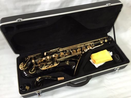 Saxofon Tenor Profesional OPUS USA by Ktone Negro Dorado Nuevo