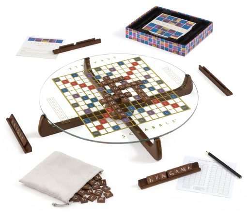 Juego de Mesa WS Game Company Scrabble Edicion Prisma de Vidrio