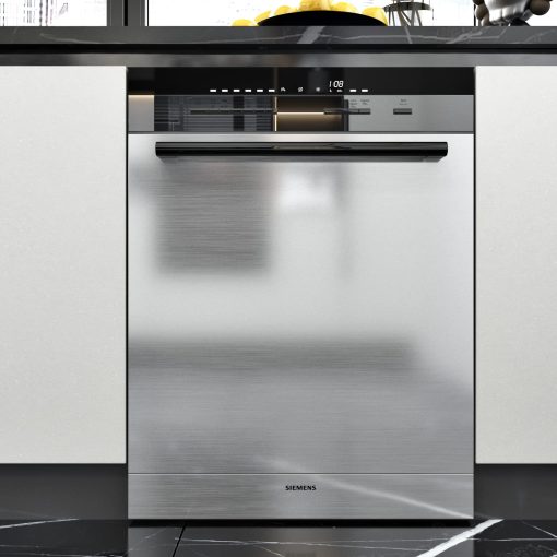 Papel de Contacto de Acero Inoxidable para Electrodomesticos Papel de Contacto Metalico Plateado para Lavaplatos Nevera Refrigerador Adhesivo para Salpicaduras a Prueba de Agua para Encimeras 24" x 394" - Imagen 3
