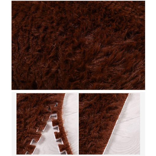 Cozylkx Tapete de Piso de Rompecabezas, Tapetes de Espuma Esponjosa, 16 Alfombras de Alfombra Mullida para Habitacion de Ninos, Habitacion de Bebe, Decoracion de Guarderia - Imagen 3