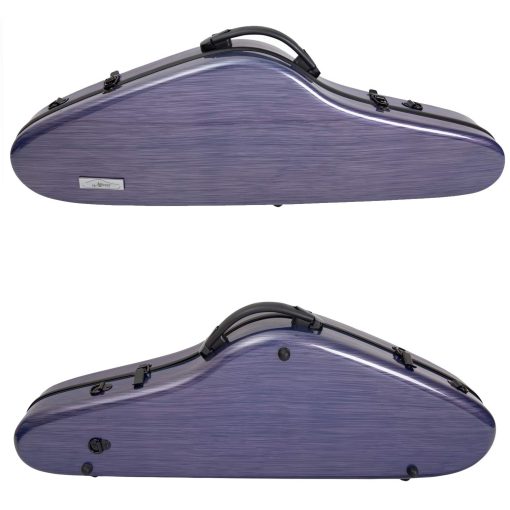 Estuche Aileen CSV-F18 para Violin 4/4 de Tamaño Completo de Lujo con Higrometro Suspension, Morado - Imagen 8