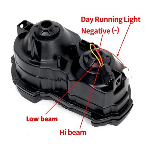 1pc Faro LED para BMW R1200GS y GS1200 Adventure con modelos de enfriador de aceite 2004-2012, Lampara Delantera de Alto y Bajo Haz DRL - Imagen 6