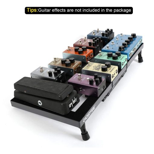 Tablero de Pedales de Guitarra Ghost Fire de Aleacion de Aluminio 2.2 lb Super Ligero Efecto Pedalboard 27.5''x11.8'' con Bolsa de Transporte SPL-07 - Imagen 5