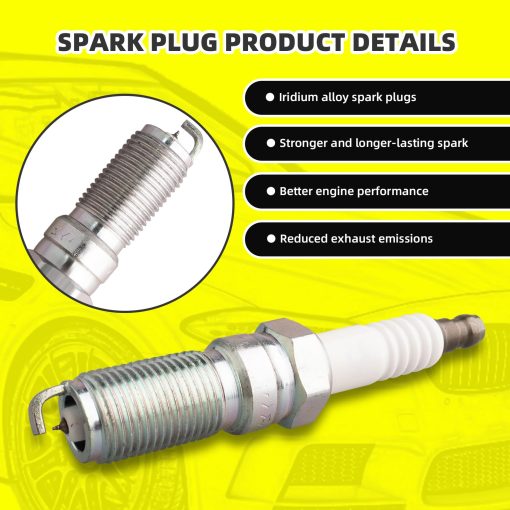 Juego de 4 bobinas de encendido Pack UF540 L3G218100 y 4 PCS Bujias de Iridio Compatible con Mazda 3 6 CX-7 MX-5 2.0L 2.3L 2.5L L4 - Imagen 5