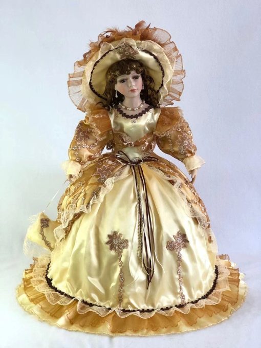 Muñeca de Porcelana con Paraguas de 26 pulgadas Estilo Victoria, 2657D