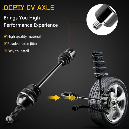 OCPTY Conjunto de Eje de Transmision Delantero Izquierdo Derecho 1333238 Reemplazo para Polaris Ranger EV Ranger ETX Ranger Crew 570 Ranger 570 Ranger 500 Ranger Crew 570-4 - Imagen 3