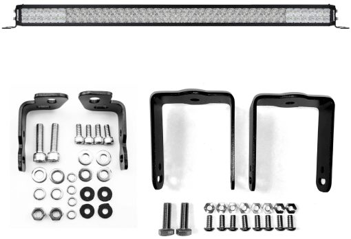 Barra de Luz LED SYLVANIA Ultra de 40 pulgadas | Garantia limitada de por vida | Luz Combo de 15120 lumenes crudos | Luz de trabajo impermeable de calidad para todoterreno, camion, tractor, bote, ATV, UTV, SUV, 4x4