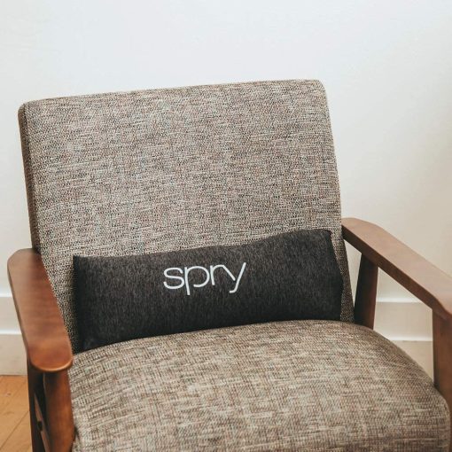 Almohada Spry Recovery - Almohada de Apoyo para Cuello, Espalda, Lumbar, Contorneo de Columna Ideal para Trabajo, Oficina, Sofa y Mas Tecnologia Adaptativa Flo-Form (Azul) - Imagen 5