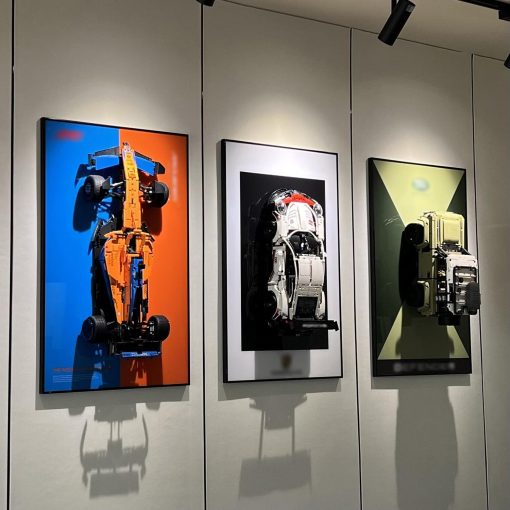 Tablero de exhibicion iLuane para Land Rover Defender 42110 de Lego Technic, Montaje en pared para coleccionistas adultos, Ideal para amantes de Lego (Solo tablero de exhibicion) - Imagen 2