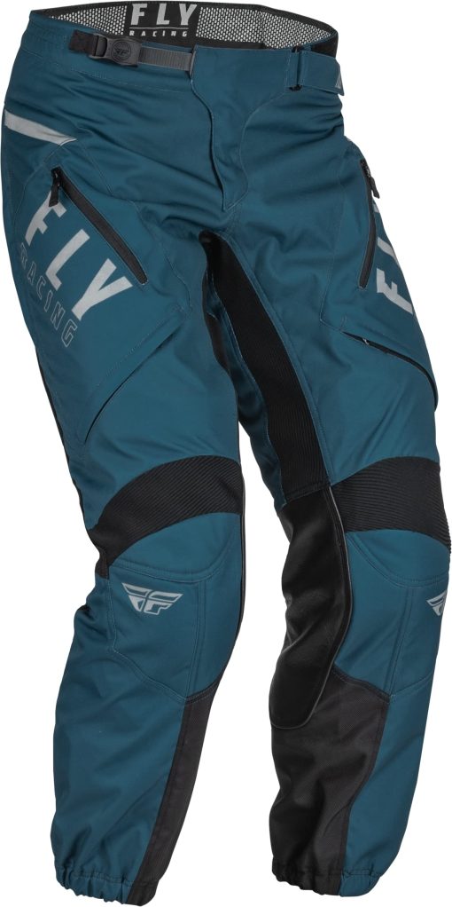 Pantalones de Patrulla para Adulto Fly Racing 2023 (Azul Pizarra/Negro, 42)