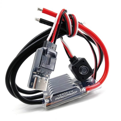 RhinoESC Crawler ESC AM32 40A BEC 5.2~8.2V para Traxxas Axial MOA Ventru RC Crawler Pro Shafty Comp Crawler - Imagen 2
