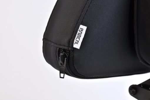 PANICAL Liberacion Rapida Respaldo Sissy para Conductor Soporte de Espalda Trasero para Honda Goldwing 2018-2023 GL1800 GL1800B BA AD F6B Cuero Negro - Imagen 3