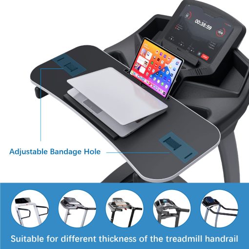 Mesa de escritorio para cinta de correr Miden, 36 pulgadas Mesa para laptop de cinta de correr, Soporte Ergonomico para laptop de cinta de correr - Imagen 3