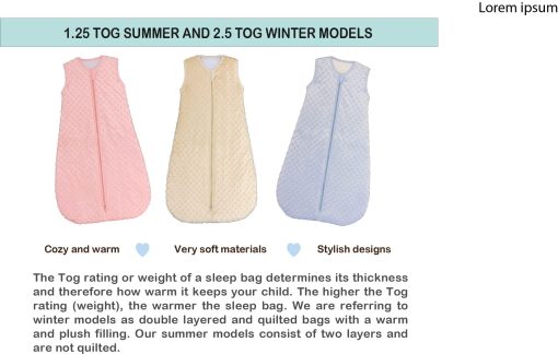 Saco de dormir acolchado y calido modelo de invierno BABYINABAG, Saco de felpa Minky Dot, 2.5 Tog para bebes y ninos pequenos (Mediano (10-24 meses)) - Imagen 7