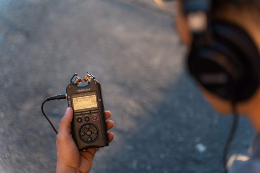 Grabador de audio portatil de cuatro pistas Tascam DR-40X y interfaz USB - Imagen 8