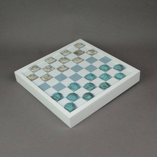 Juego de Damas Tematico Costero con Tablero de Juego de 13 Pulgadas - Imagen 4