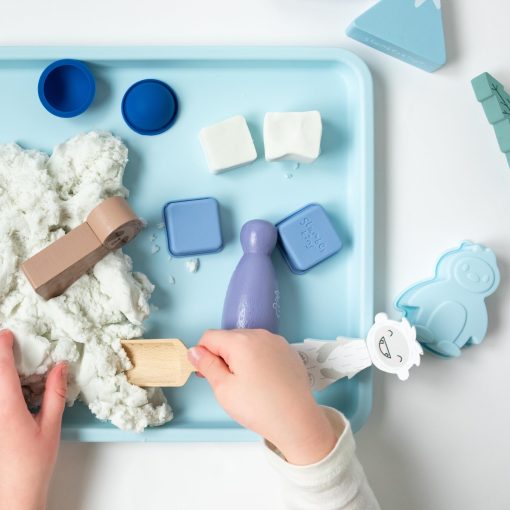 Slumberkins Kinspiration Kit - Mindfulness with Yeti, Incluye Tarjetas de Actividades, Juego y Libro 'El Mejor Dia de Nieve de Yeti' - Fomenta la Atencion Plena y el Juego Sensorial - Imagen 7