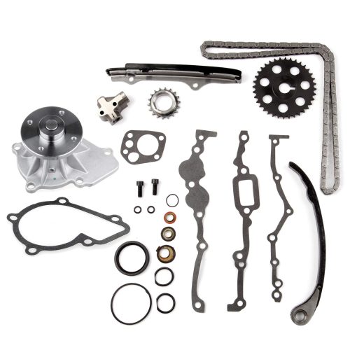 Juego de Cadena de Distribucion SCITOO TK3005 WP150-1400 con Bomba de Agua Reemplaza para Nissan Pickup D21 240SX 2.4L 1989-1997