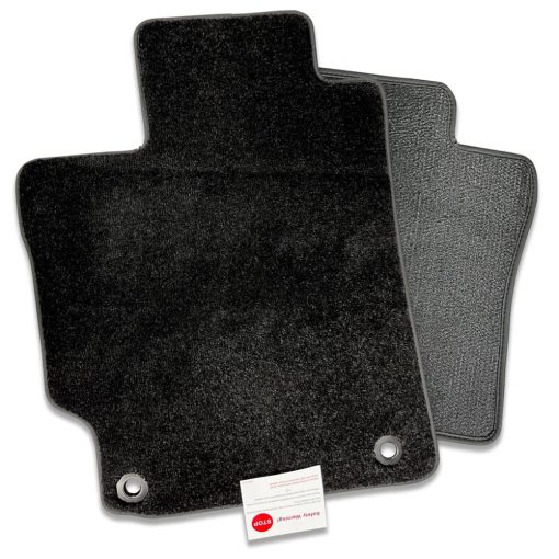 Coberturas para Automoviles a Medida 2015-2017 Toyota Camry Alfombrillas para Automoviles Delanteras y Traseras de Terciopelo con Cojin Grueso Ultramax Negro Asfalto - Imagen 6