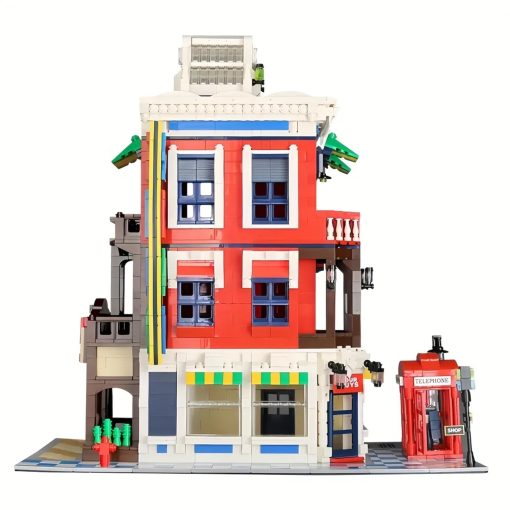 Set de Bloques de Construccion Modular 'The Corner Store Emporium' del General Jim, un Sueno de Arquitecto Urbano Kit de Construccion de Ladrillos - Imagen 3