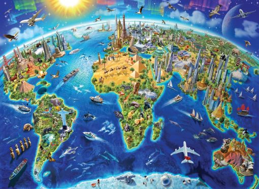 Rompecabezas Anatolian - Monumentos del Mundo, Rompecabezas de 4000 Piezas, #5202 - Imagen 2