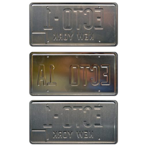 Ghostbusters Afterlife | ECTO | Paquete de 3 placas de matricula estampadas en metal - Imagen 2