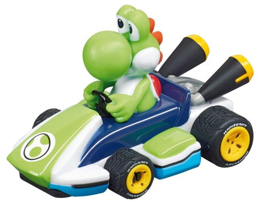 Carrera First Mario Kart - Pista de Carreras de Coches con Spinners - Incluye 2 Autos: Mario y Yoshi - Juego de Carreras Principiante a Bateria para Ninos de 3 Anos en Adelante - Imagen 5