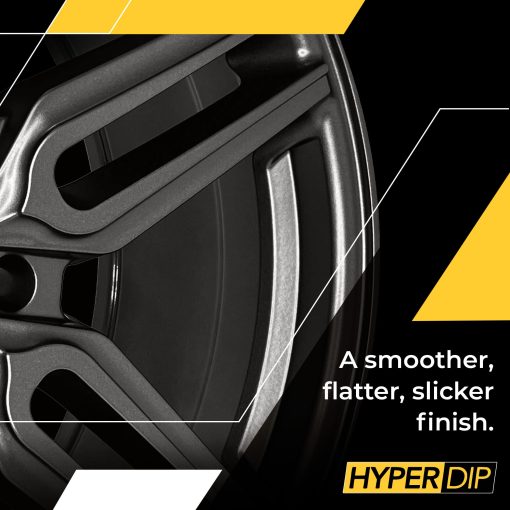 Kit de Pintura para Ruedas DipYourCar HyperDip, Set DIY de Pintura para Llantas, Capa de Inmersion para Automoviles Aromatizables, Proteccion Pelable para Rines de Coche, Pintura para Rines, Pintura de Saten Metalica en Aerosol - (Gris Antracita) - Imagen 3