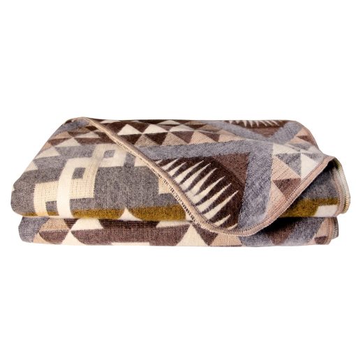 Manta de Tiro ALPAKITAS Inca | Manta de Tiro Tamano Twin | 70 x 45 pulgadas | Suave, Hipoalergenica y Transpirable | Manta Ecuatoriana Inca | Manta Exterior (Diseno Ancestral Gris y Amarillo) - Imagen 2