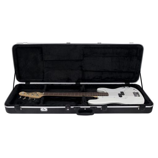 Estuche ligero Sound Town de ABS para guitarra electrica con cerradura con aprobacion TSA y interior de espuma EPS con forro de felpa (STBC-500) - Imagen 2