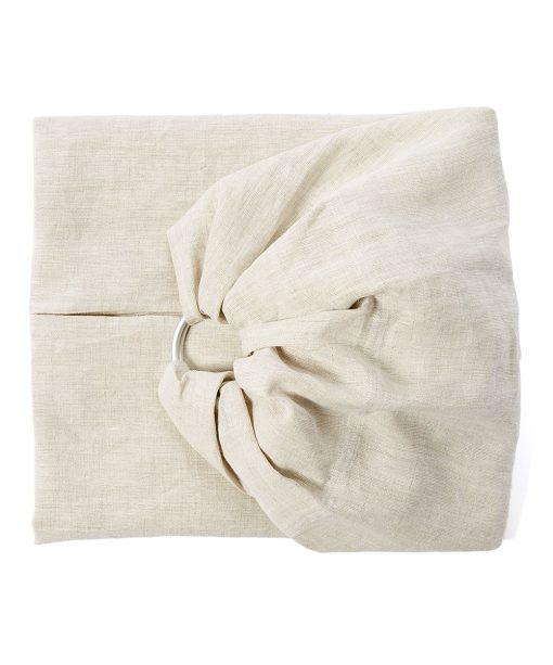 Manta Portabebes de Anillos Hip Baby Wrap - Envoltura de Bebe, Perfecta para Baby Shower, Portabebes, Portabebes Envoltura, Portabebes, Portabebes de Anillos (Avena) - Imagen 3
