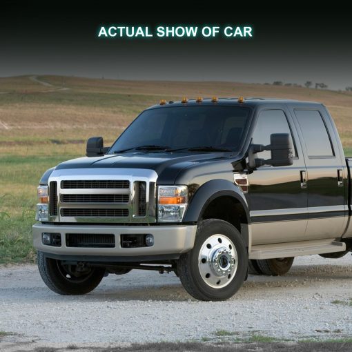 Espejo del lado del conductor SCITOO compatible con 1999-2002 Para Ford F-250 F-350 F-450 F-550 Super Duty con Ajuste Electrico, Calefactado, Senal de Giro, Telescopico y Plegable Manual - Imagen 5